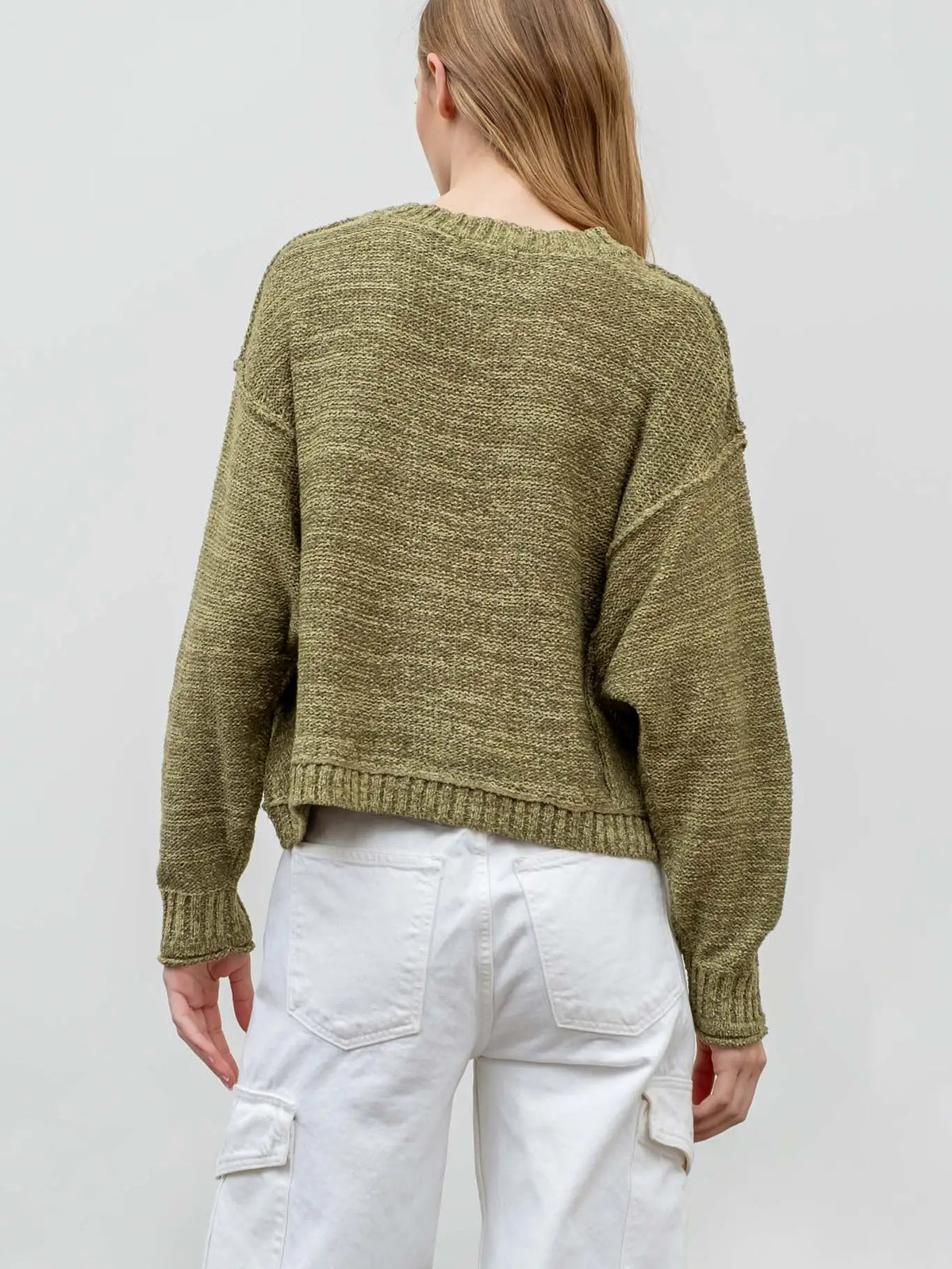 Saphron Olive Sweater