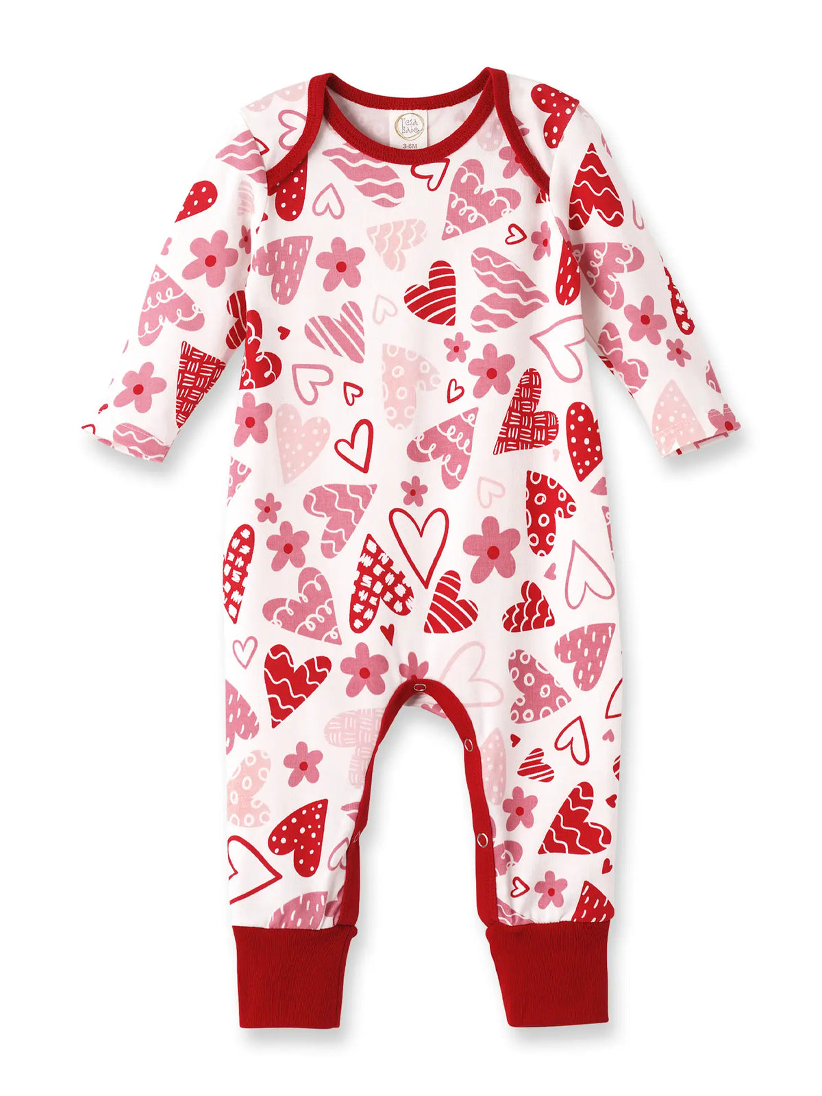 Valentine Heart Romper - KC Outfitter