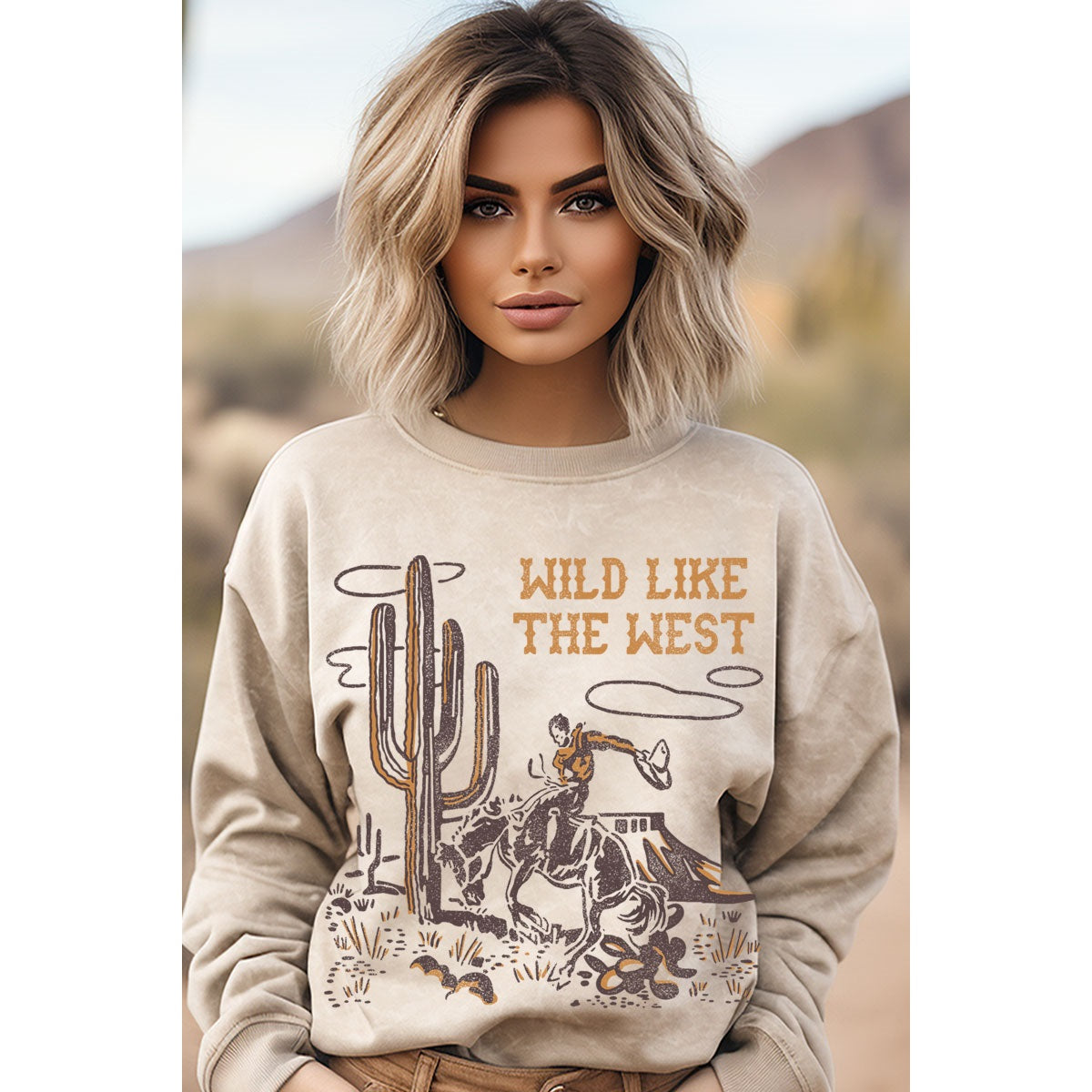 Wild Like the West - Sweatshirt