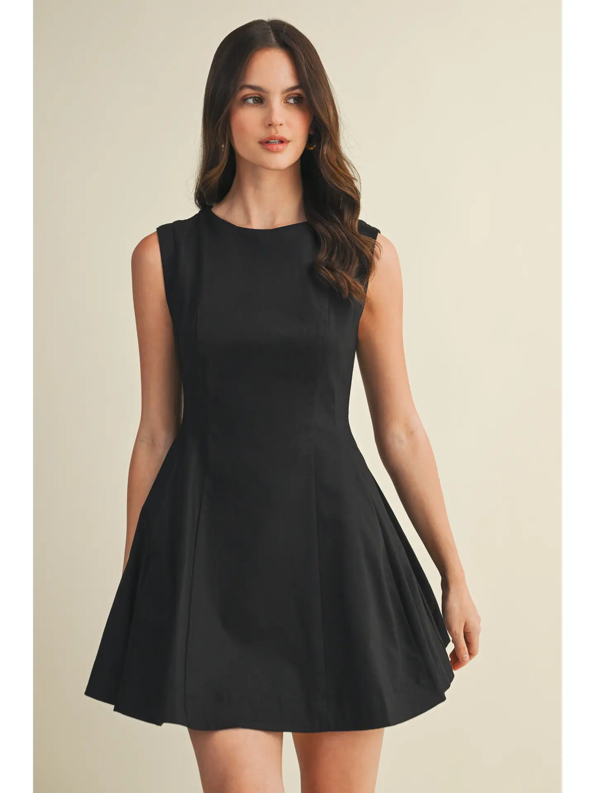 Blake Sleeveless Black Dress