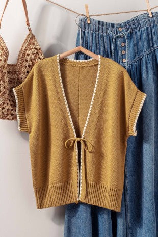 Boho Sweater Vest
