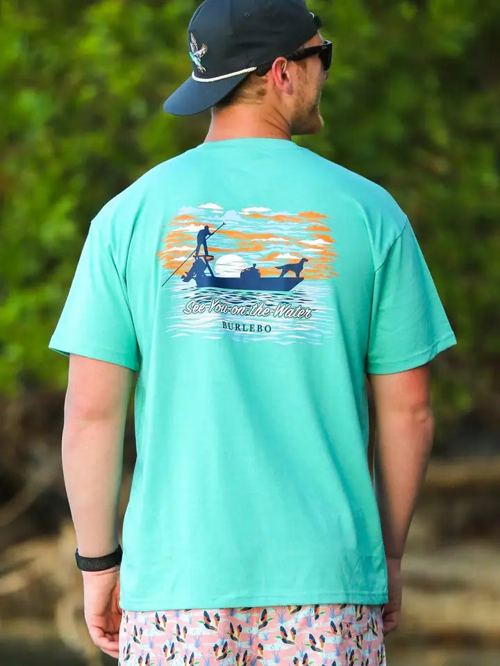 Burlebo - See you on the Water T-shirt - KC Outfitter
