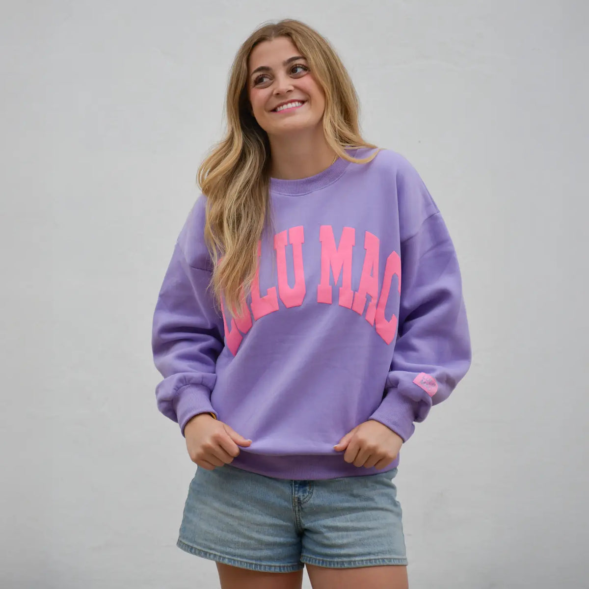 LULU Mac - Pink Purple Puff Sweatshirt - KC Outfitter