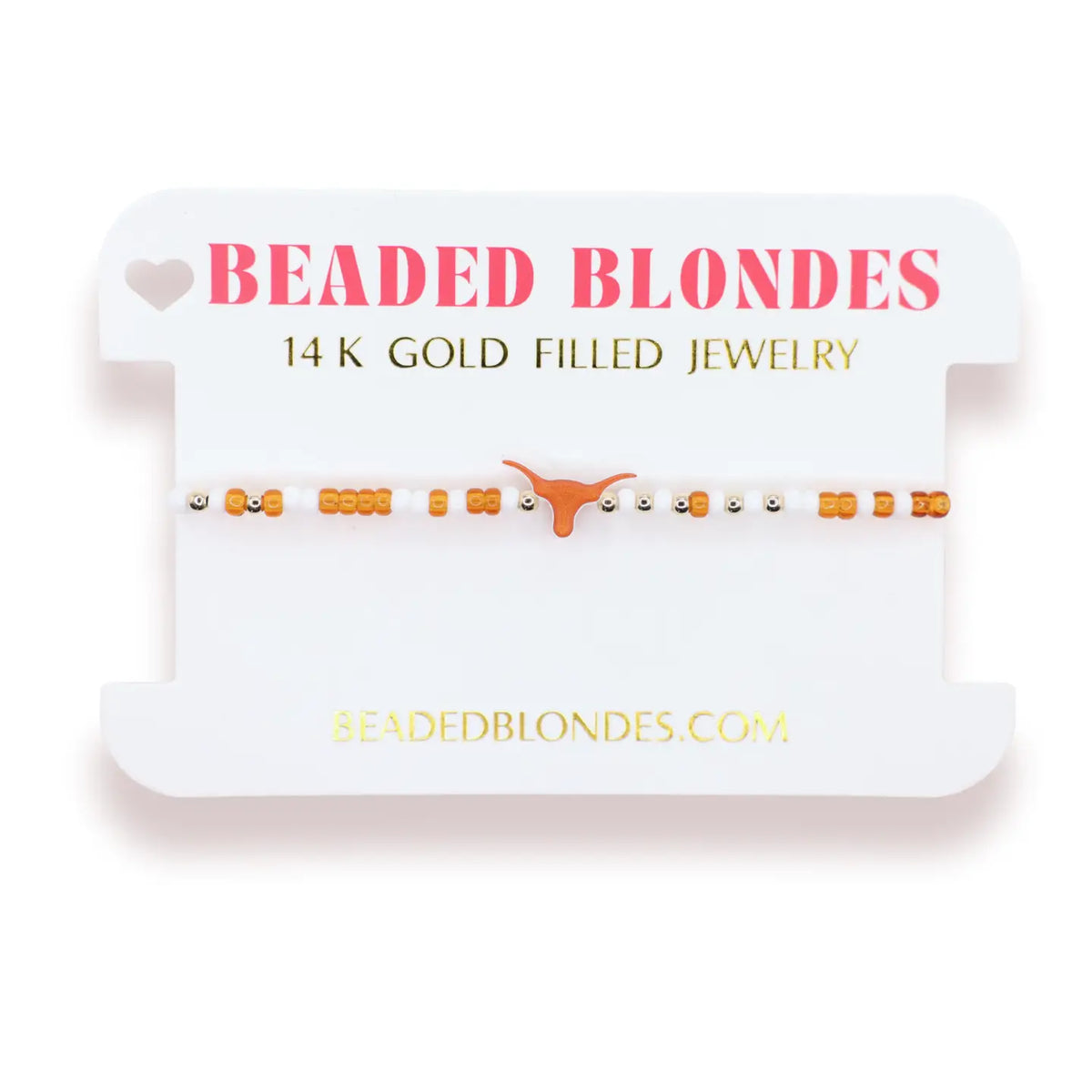Beaded Blondes - Longhorn Color Bracelet - KC Outfitter