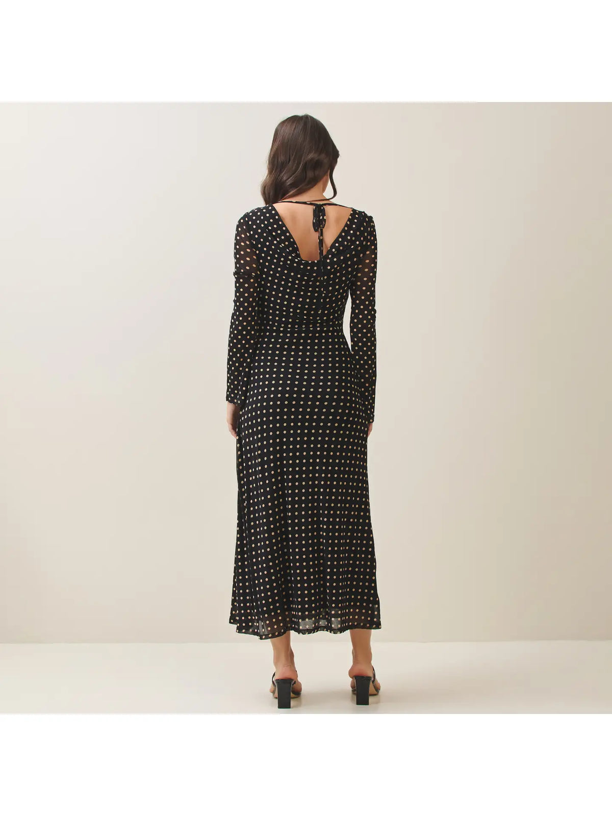 Polka Dot Mesh Dress Polka Dot Mesh Dress