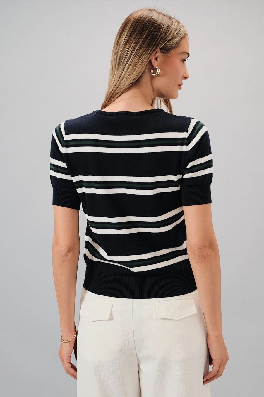 Sara Striped Sweater - KC Outfitter