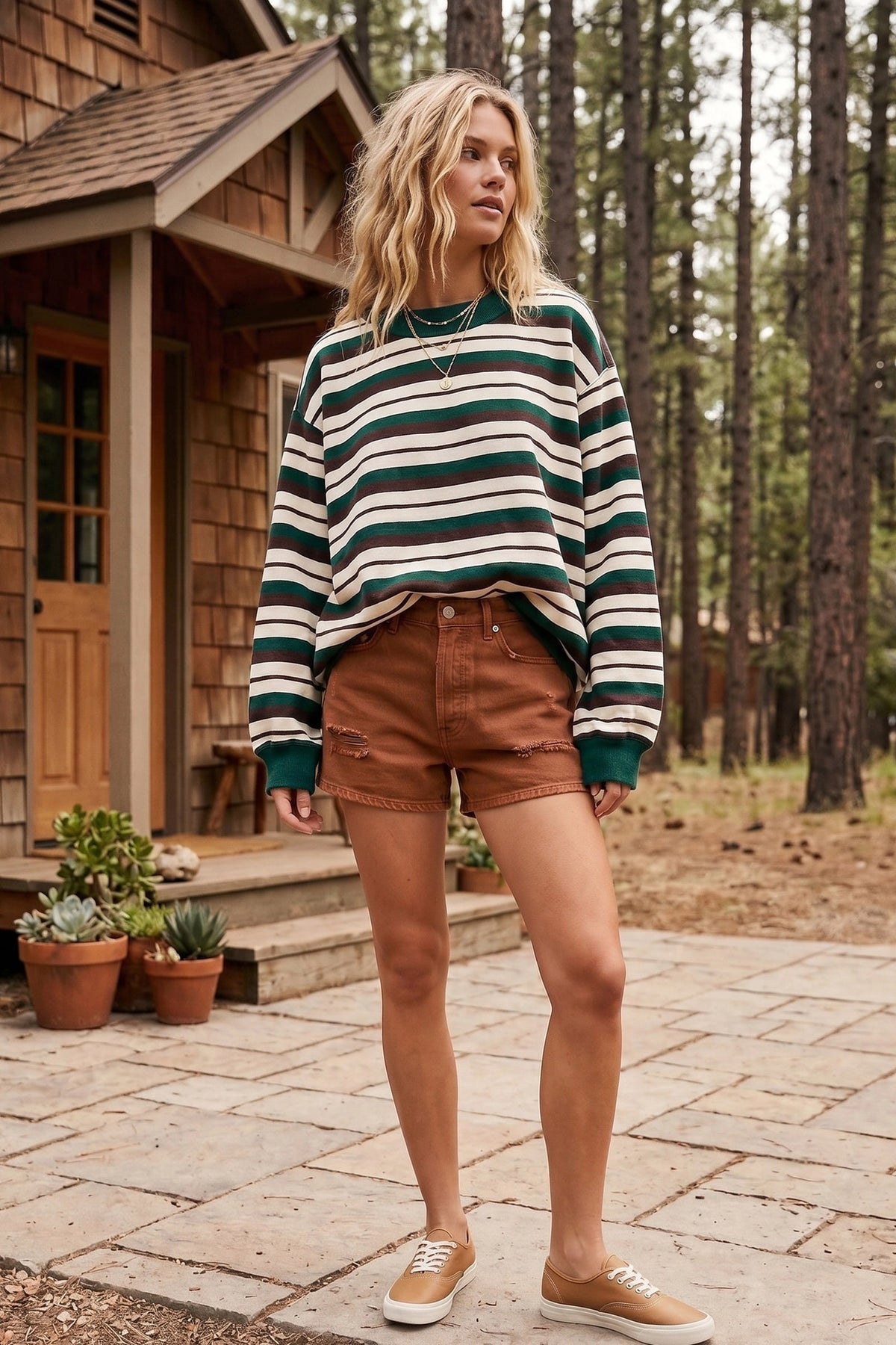 Quinn Striped Top