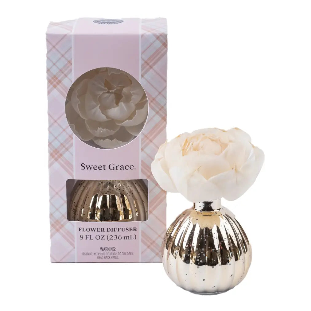 Sweet Grace - Gold Flower Diffuser