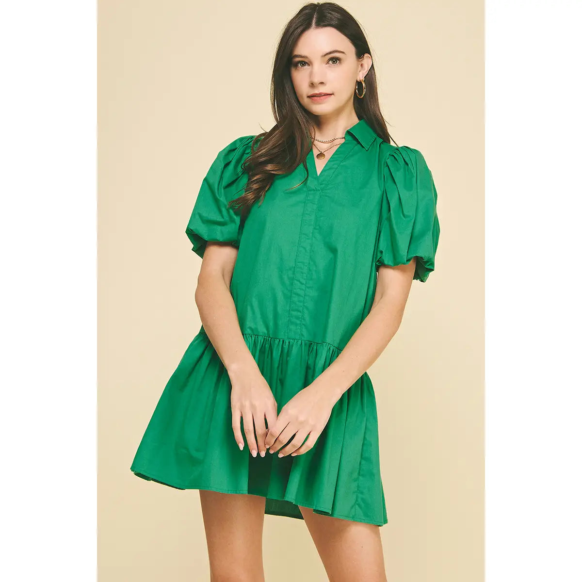 Kelly Green Tiered Dress Kelly Green Tiered Dress