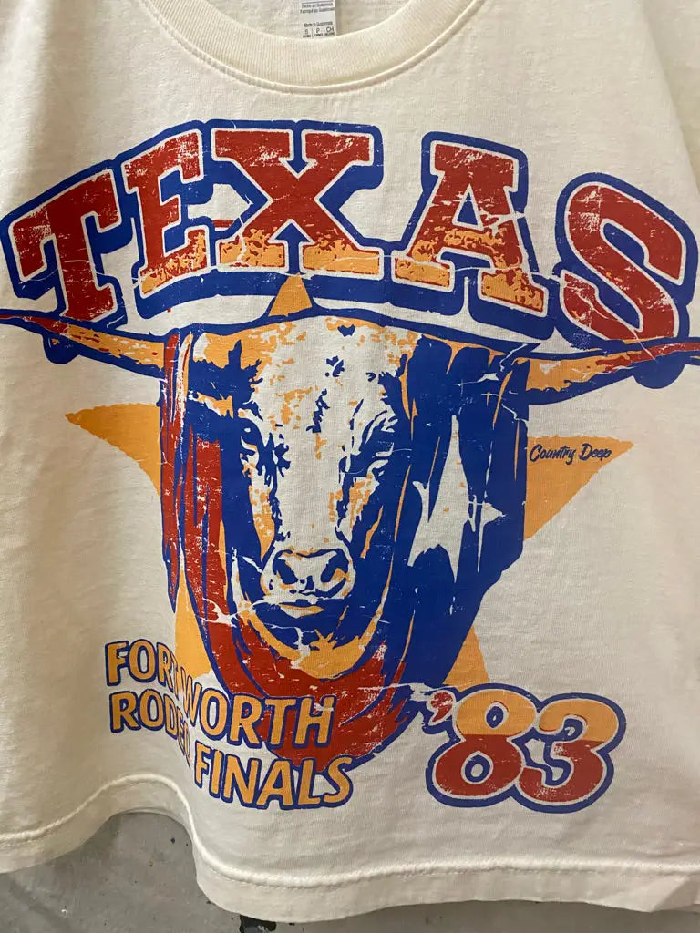 Texas Fort Worth 1983 Tshirt - KC Outfitter