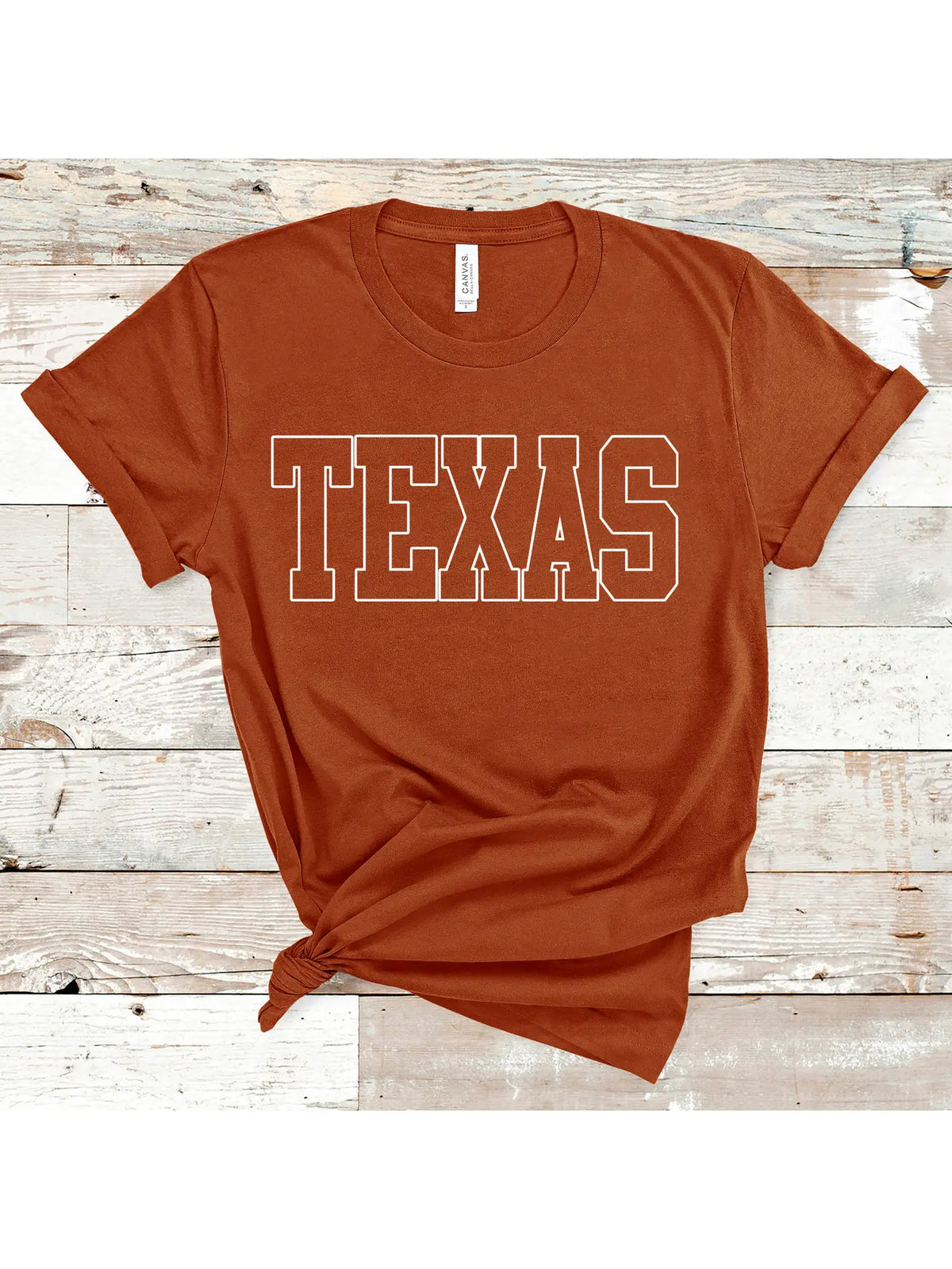 Burnt Orange Texas Tee
