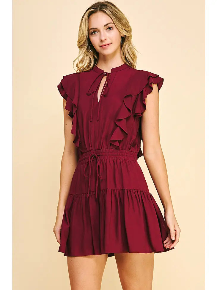 Scarlet Maroon Dress Scarlet Maroon Dress
