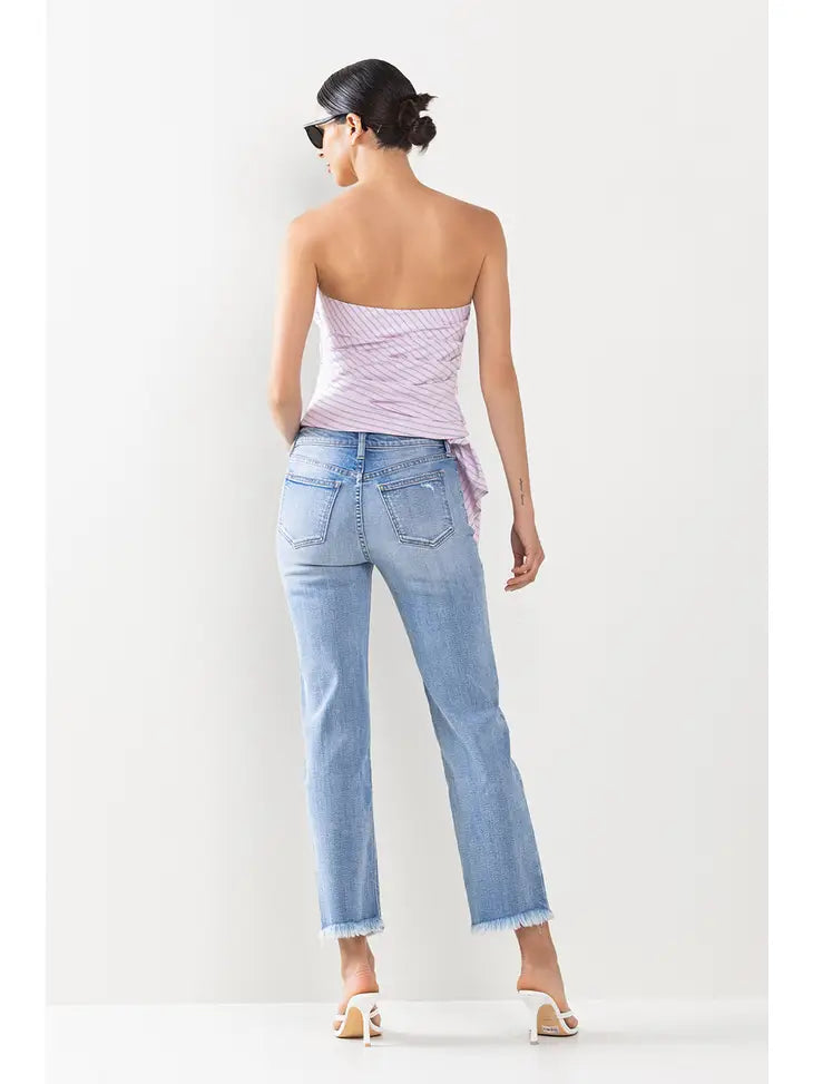 Mid Rise Comfort Stretch Jean