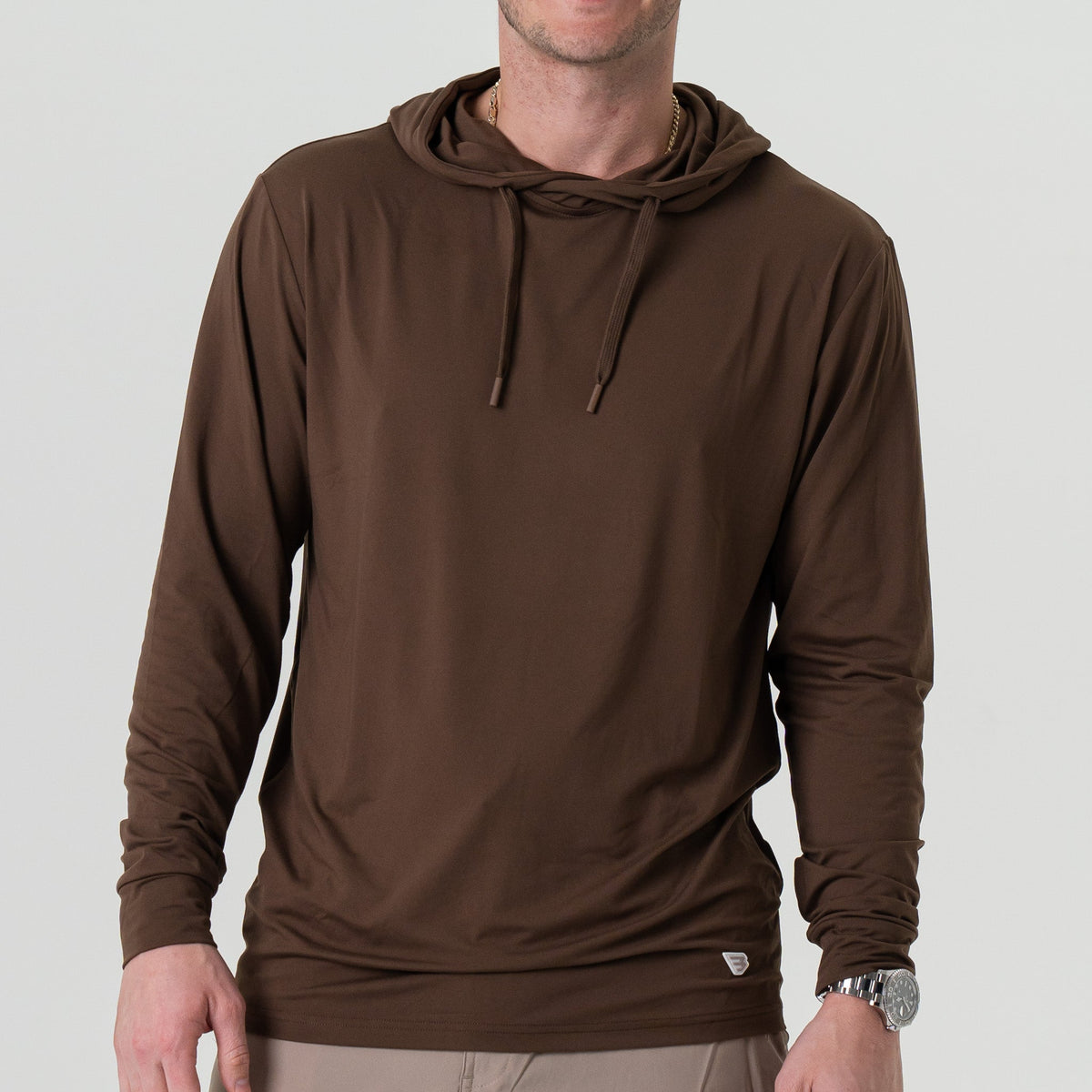 Burlebo - Performance Hoodie, Brown