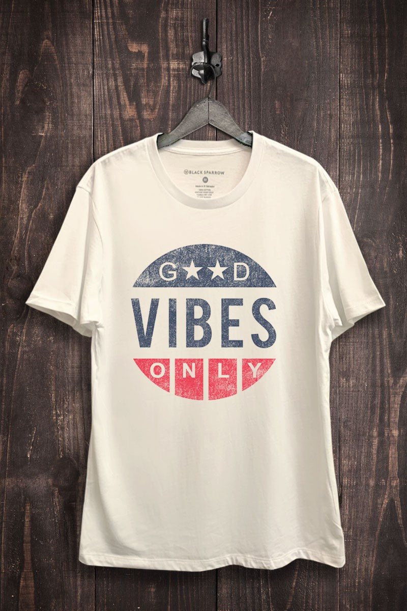 Good Vibes Graphic Tee - KC Outfitter