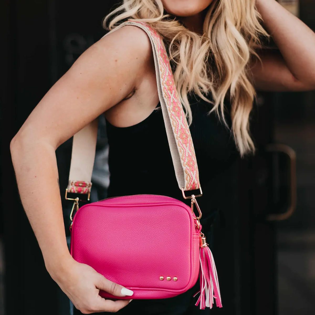 Willow Crossbody Bag - Hot Pink - KC Outfitter