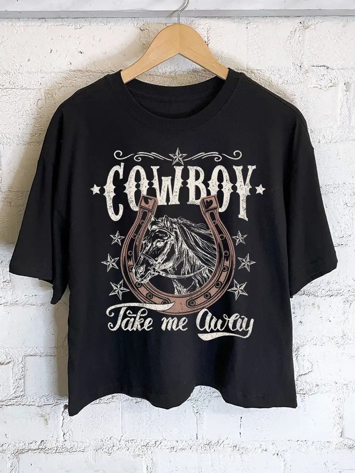 Cowboy Take Me Away - Black