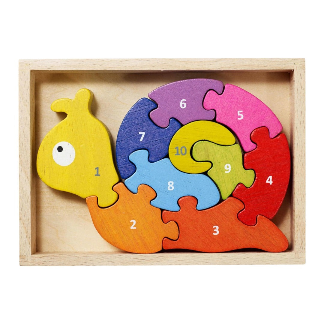 Number Snail Puzzle - KC Outfitter