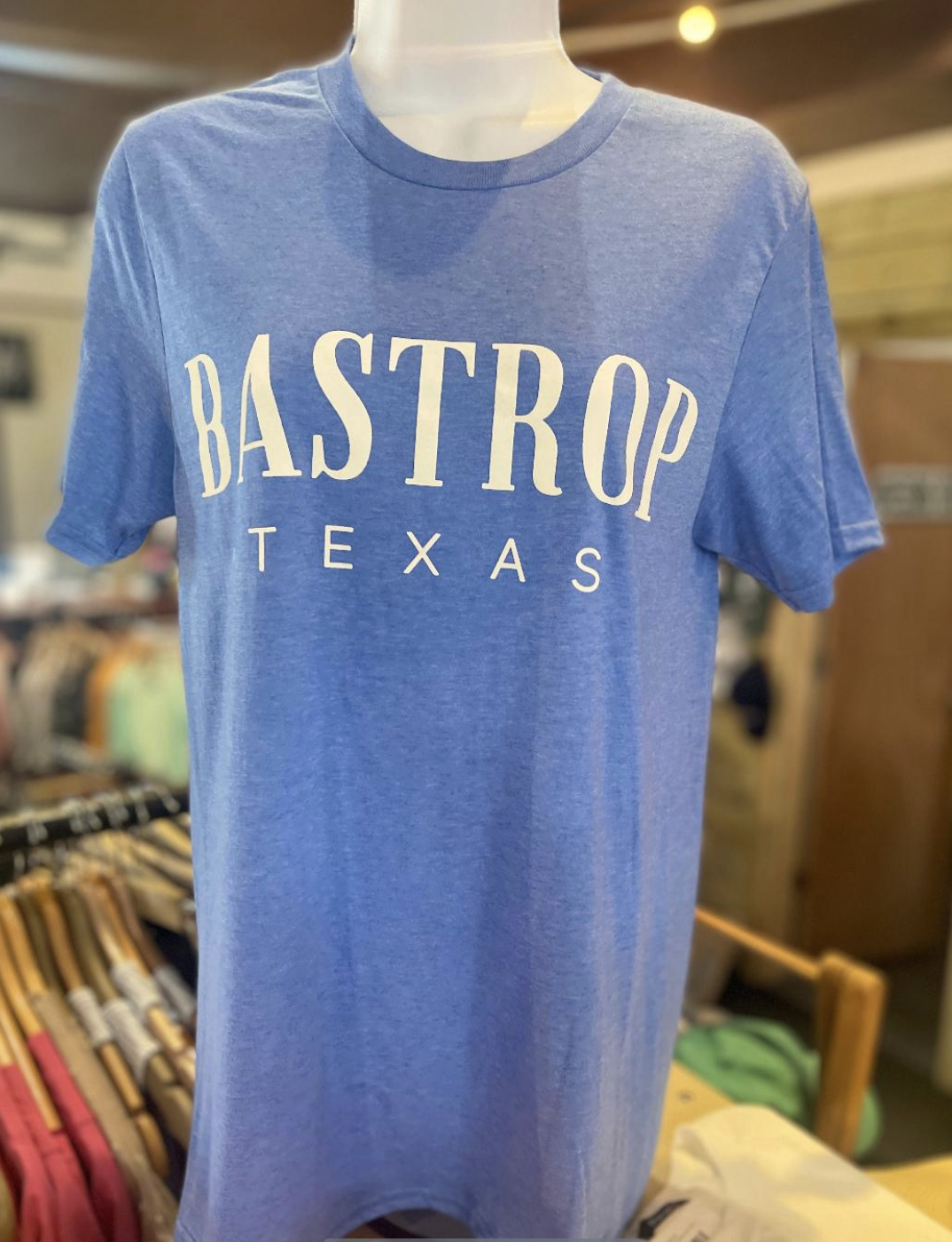 BASTROP TEXAS BLUE TSHIRT