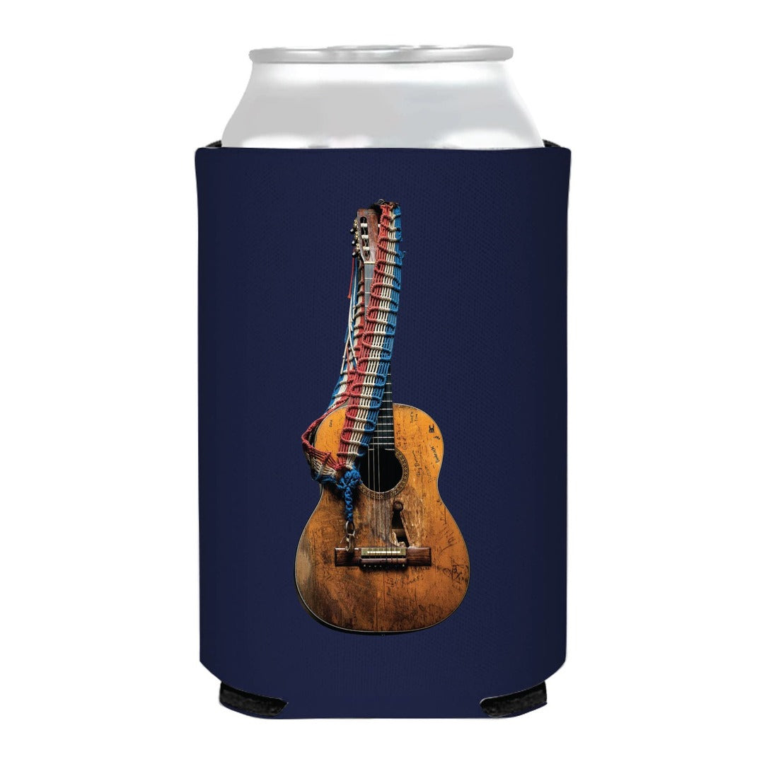 Sip Hip Hooray - Willie Nelson Guitar Country Legend - Full Color Can Cooler - KC Outfitter