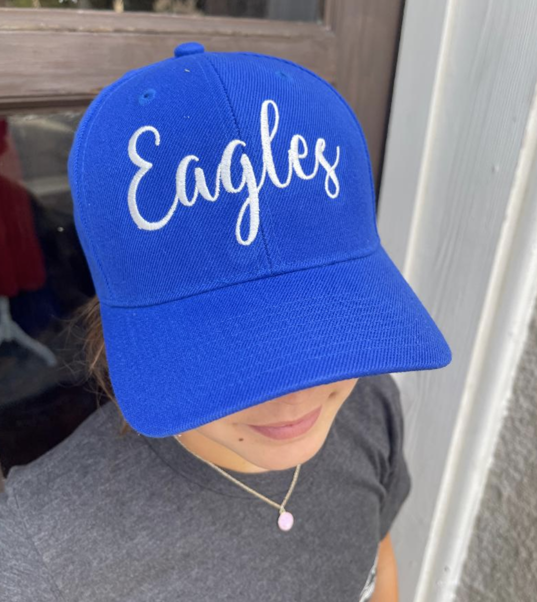 Eagles Baseball Hat - Blue - KC Outfitter