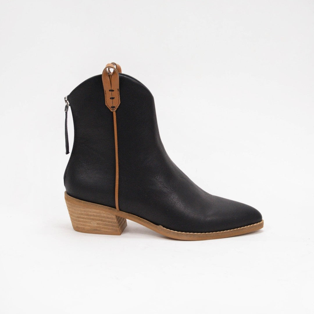Weslee Two Tone Bootie - KC Outfitter