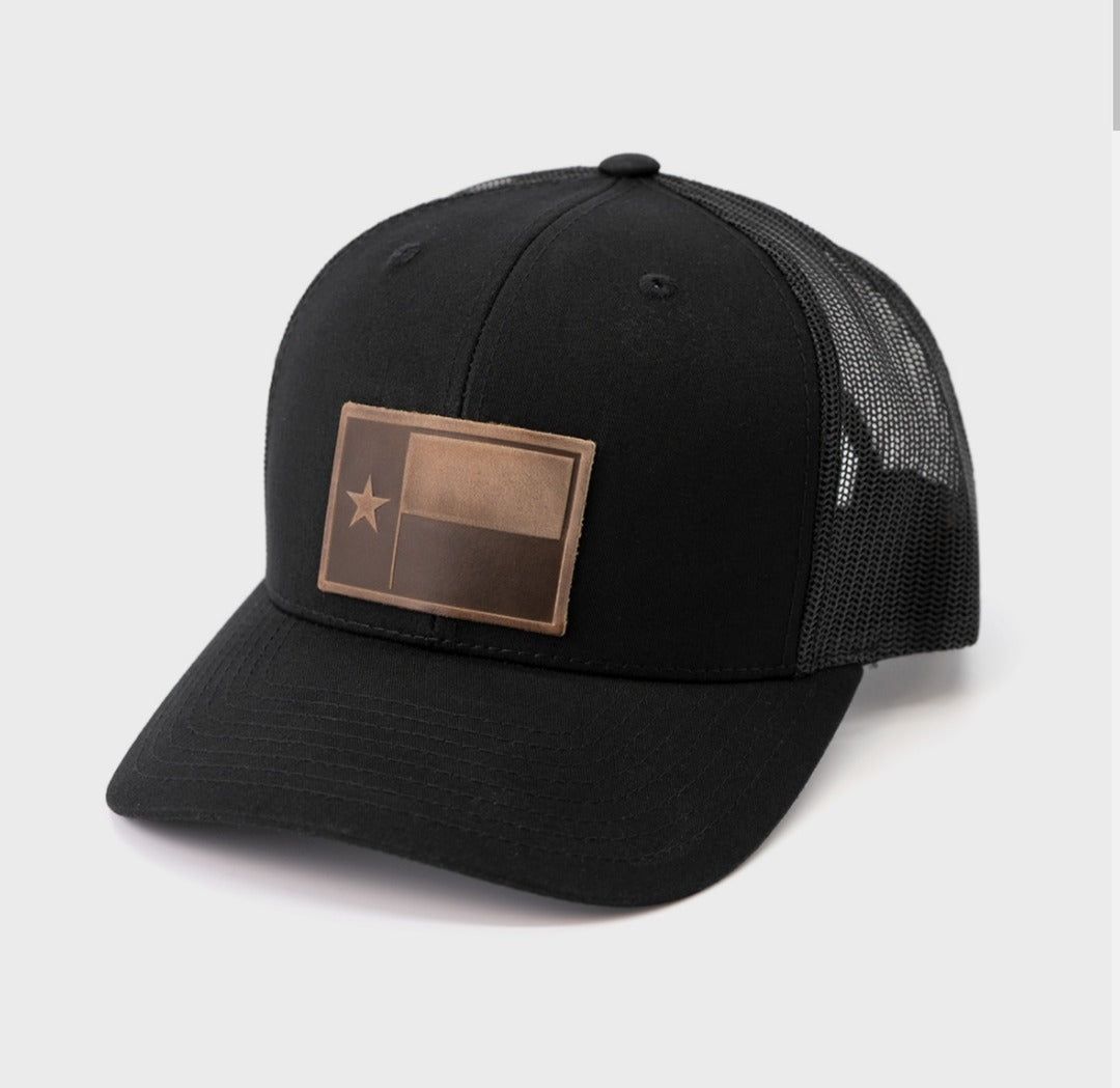 Range Leather Co. - Texas Flag Hat