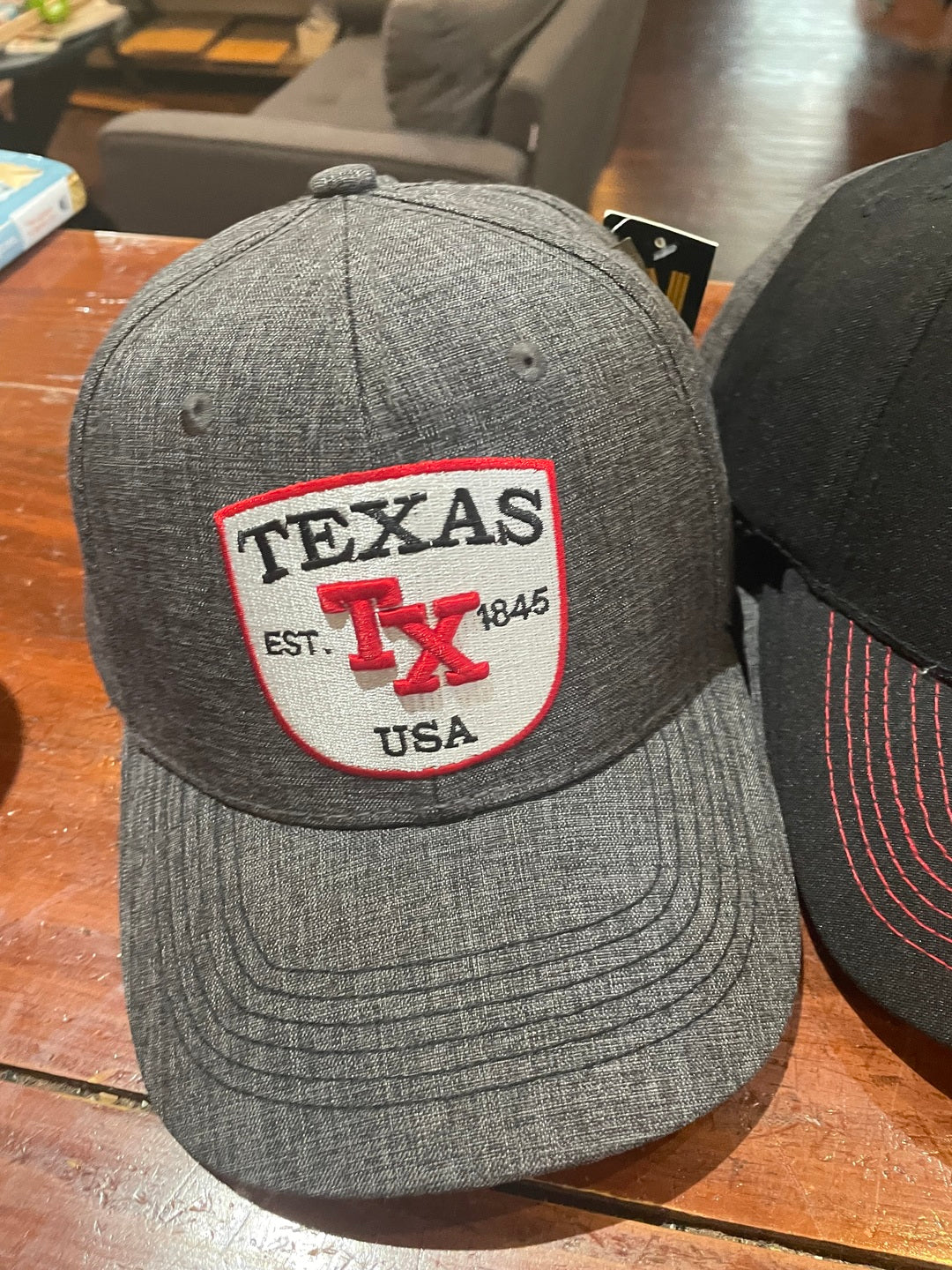 STONEWASHED TEXAS ESTABLISHED HAT-GRAY