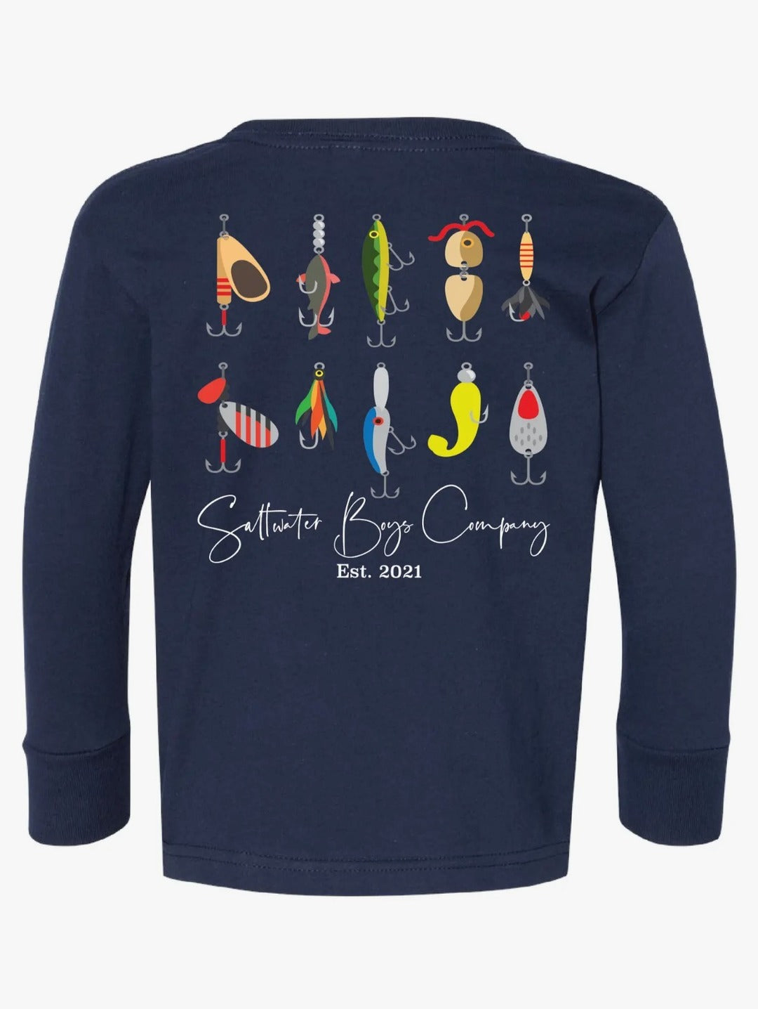 Little Lures Tee - Navy - KC Outfitter