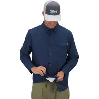 AFTCO Ace LS Navy - KC Outfitter