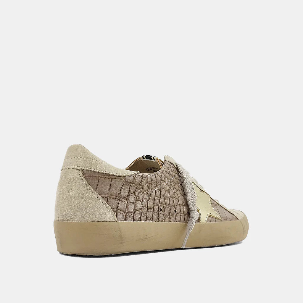 Paula - Taupe - Sneaker - KC Outfitter