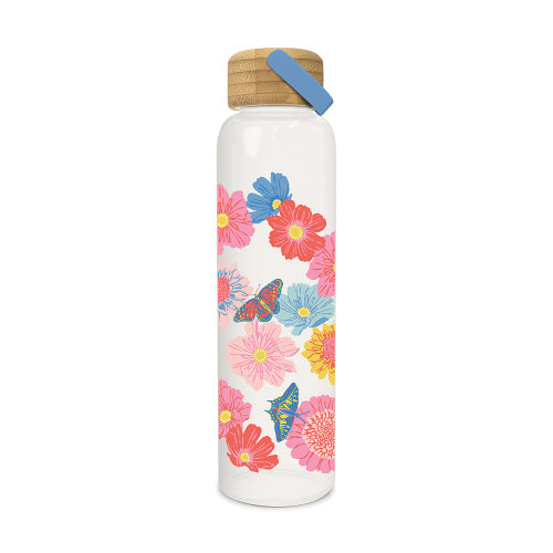 Butterfly Blossums - water bottle